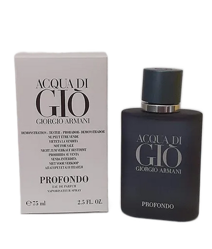 Giorgio Armani Acqua di Giò Profondo Eau de Parfum 75ml (Tester) in Taglia 75ml