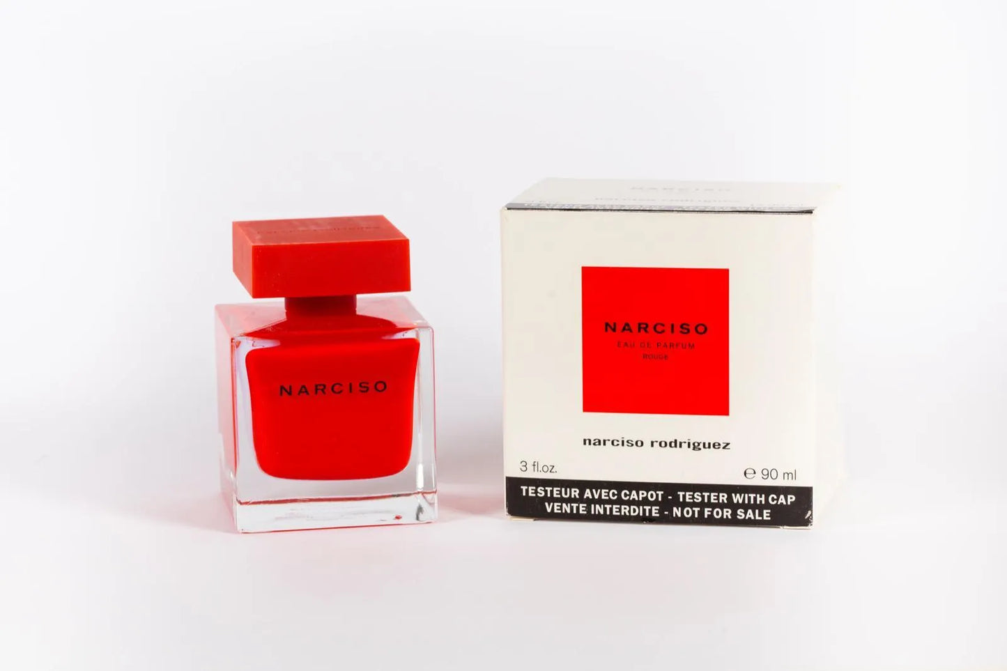 Narciso Rodriguez - Narciso Rouge (cubo rosso) Eau de Parfum 90ml (Tester) in Taglia 90ml